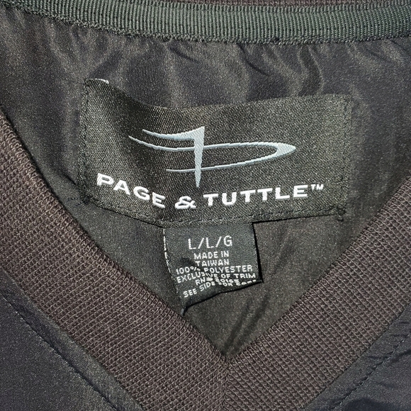 Page & Tuttle water resistant golf vest new large - Picture 3 of 7